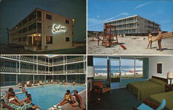 Seabonay Motel Postcard