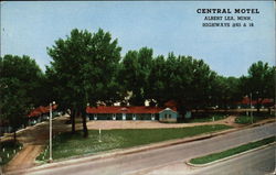 Central Motel Postcard
