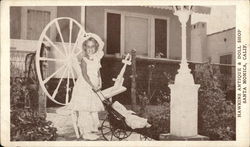 Hawkins Antique & Doll Shop Santa Monica, CA Postcard Postcard Postcard