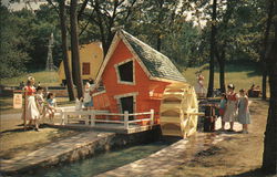 Storybook Gardens - The Jolly Miller Postcard