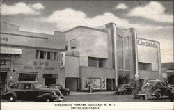Cinelandia Theater Willemstad, Curacao Caribbean Islands Postcard Postcard Postcard