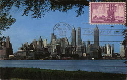 Lower Manhattan from Governor's Island New York, NY Postcard Postcard Postcard