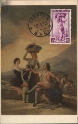 La Vendimia by Francisco Jose Goya Italy Postcard Postcard Postcard