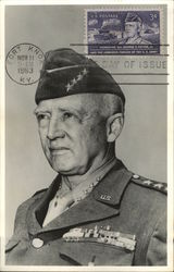 General George S. Patton Jr. Postcard