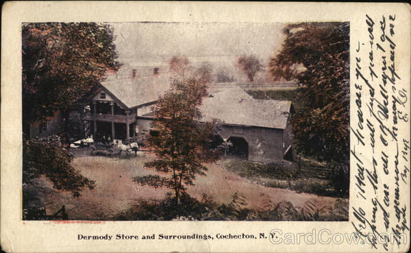 Dermody Store and Surroundings Cochecton New York
