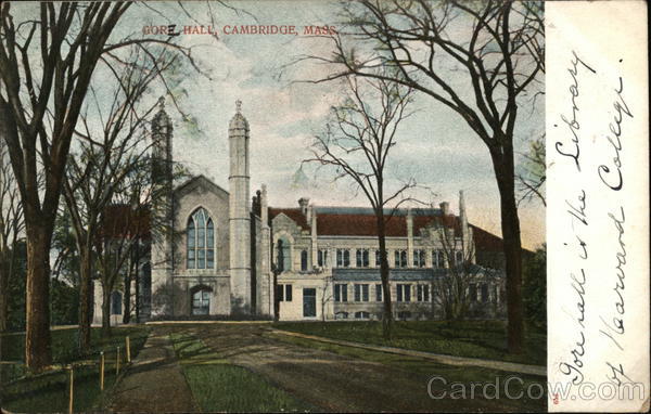 Gore Hall Cambridge Massachusetts