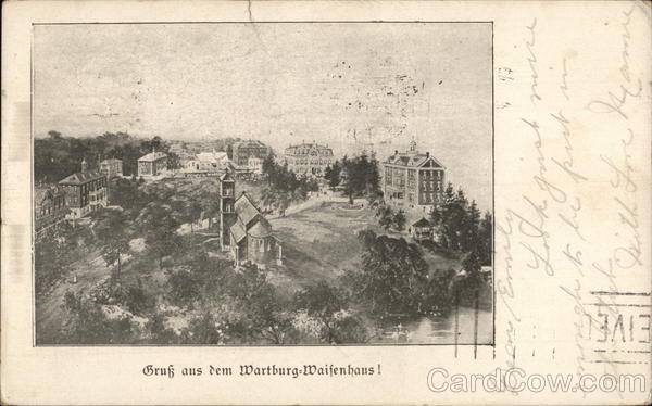 Gruss Aus Dem Wartburg-Waifenhaus Philadelphia Pennsylvania