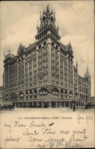Broad Street Station Philadelphia Pennsylvania