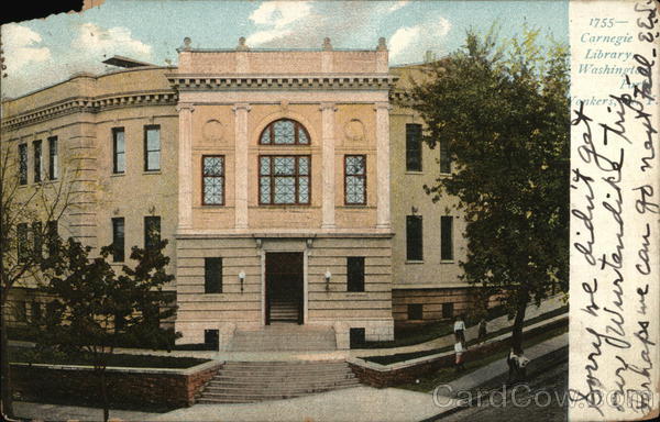 Carnegie Library, Washington Park Yonkers New York