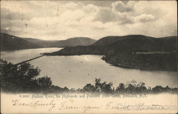 Hudson River, the Highlands and Peekskill State Camp New York