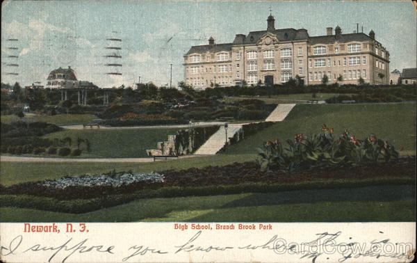 High School, Branch Brook Park Newark New Jersey