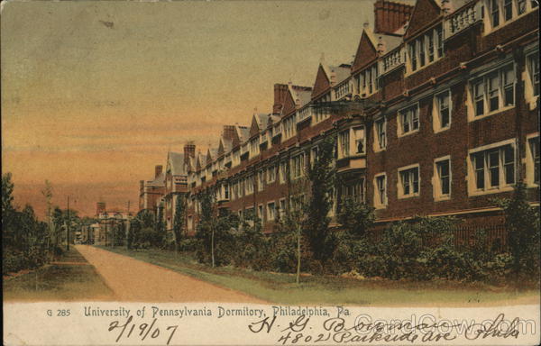 University of Pennsylvania Dormitory Philadelphia