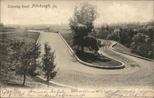 Schenley Road Pittsburgh Pennsylvania