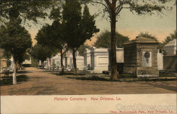 Metairie Cemetery New Orleans Louisiana