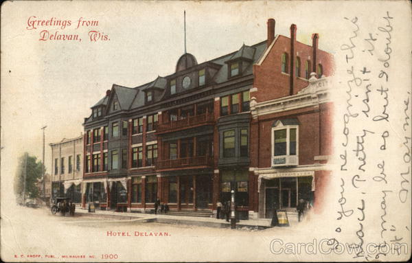 Hotel Delevan Delavan Wisconsin