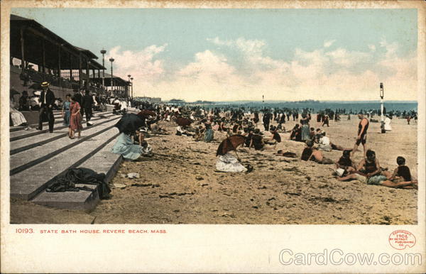 State Bath House Revere Beach Massachusetts