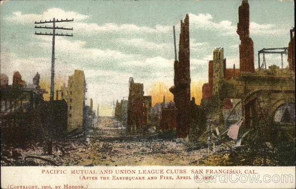 Pacific Mutual and Union League Clubs San Francisco California