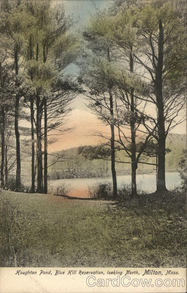 Houghton Pond, Blue Hill Reservation looking North Milton Massachusetts