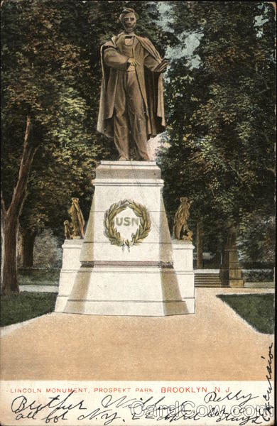 Lincoln Monument, Prospect Park BROOKLYN N.J. New York