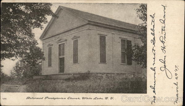 Reformed Presbyterian Church White Lake New York