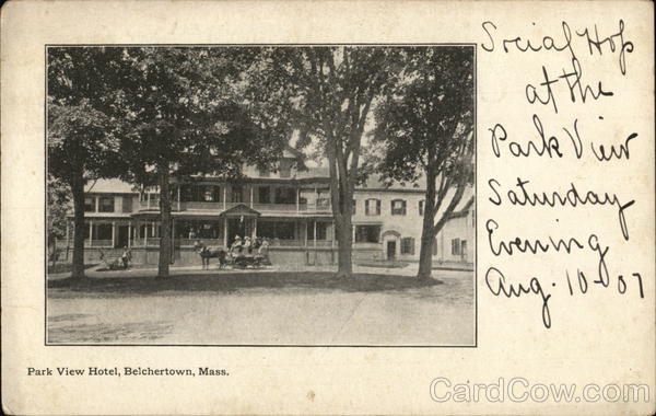 Park View Hotel Belchertown Massachusetts