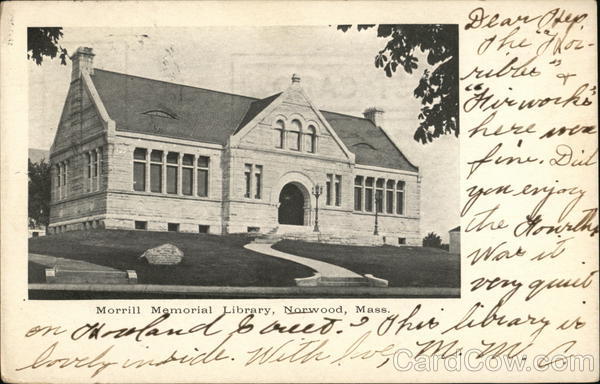 Morrill Memorial Library Norwood Massachusetts
