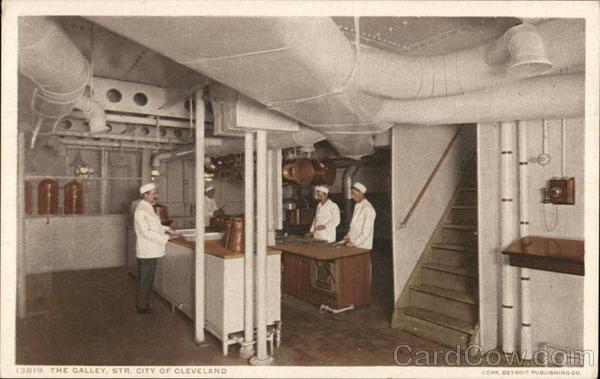 The Galley, Steamer of Cleveland Interiors