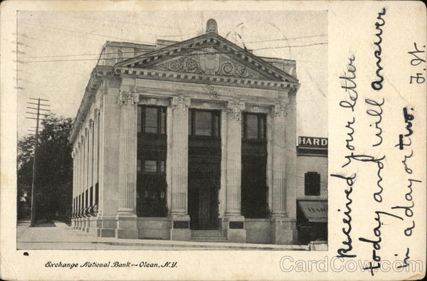 Exchange National Bank Olean New York