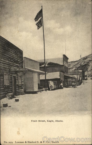 Front Street Eagle Alaska
