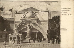 Entrance to Dreamland Postcard
