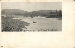 Barryville and Shohola Bridge Postcard