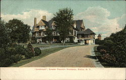 "Strathmont," Senator Fassett's Residence Elmira, NY Postcard Postcard Postcard