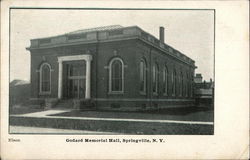 Godard Memorial Hall Postcard