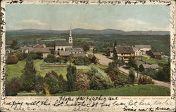 Dublin, N. H. From the West Postcard