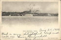 View from the Harbor Postcard