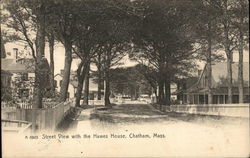 Street View with the Hawes House Postcard