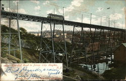 Elevated Road to The Heights Postcard