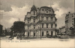 Post Office Hartford, CT Postcard Postcard Postcard