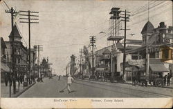 Bird's Eye View Main Avenue Postcard