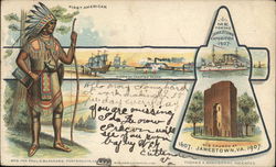 Old Church of Jamestown Postcard