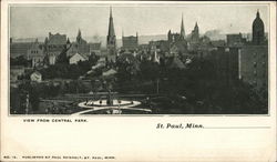 View From Central Park Postcard