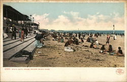 State Bath House Postcard