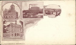 Greetings from Binghamton Postcard