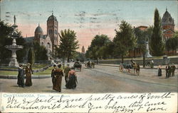 Fountain Square Chattanooga, TN Postcard Postcard Postcard