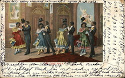 The Cake Walk Black Americana Postcard Postcard Postcard