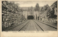 Hoosac Tunnel - Western Portal Postcard