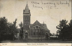 Baptist Church Postcard