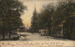 Street Scene Postcard