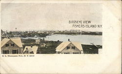 Birdseye View Postcard