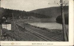 Below Lordville Looking East New York Postcard Postcard Postcard